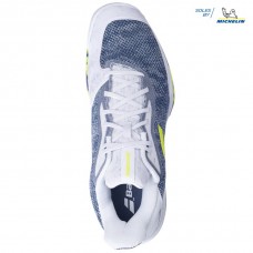 TÊNIS BABOLAT JET TERE ALL COURT MAN - WHITE/DARK BLUE